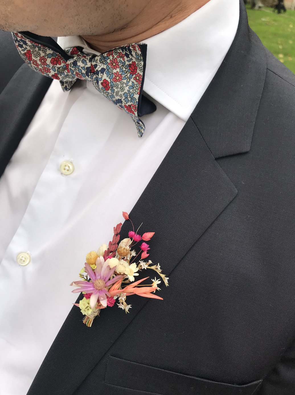 boutonnière marié