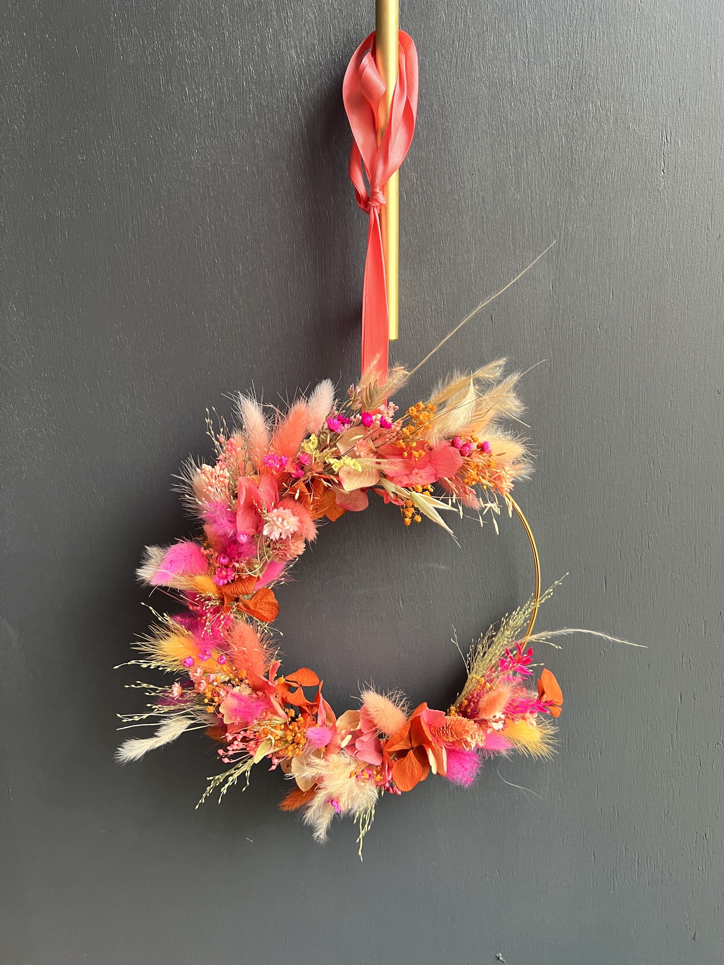 couronne fleurs éternelles