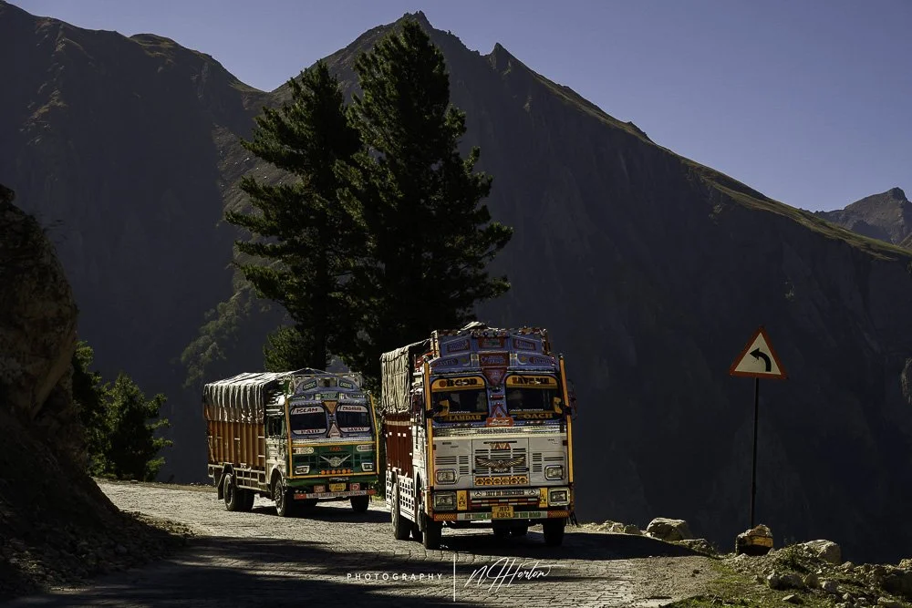 Road to Kargil, Kashmir, India.
