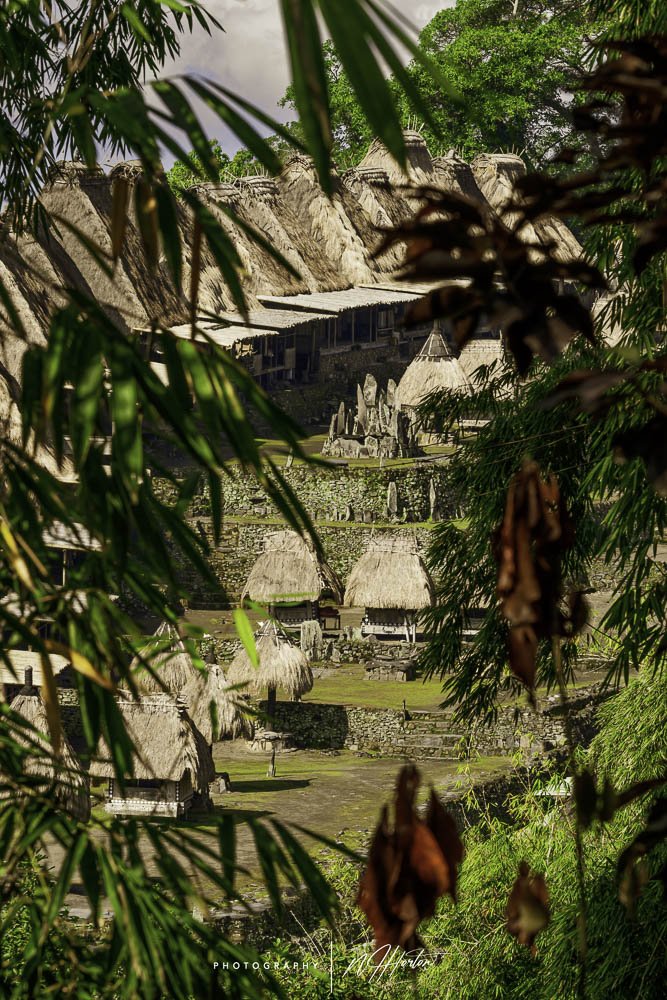 traditional village Flores
