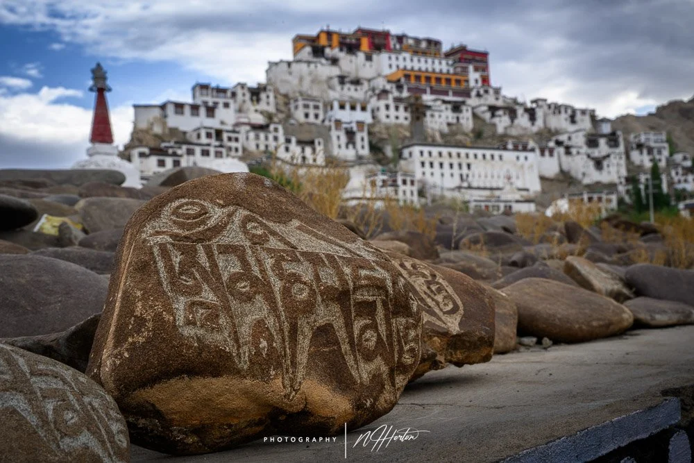 Thicksey monastery in Ladakh, India.