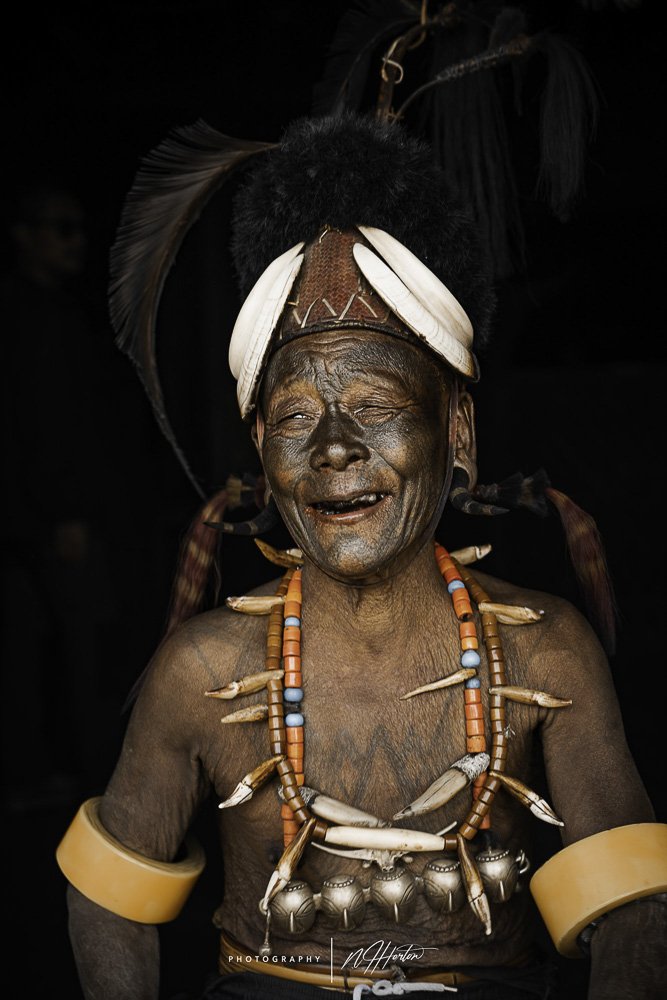 happy-head-hunter-portrait-Nagaland-India