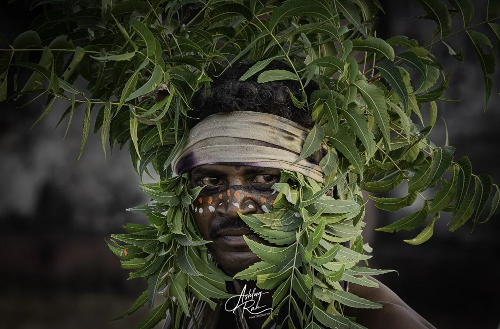 Tribal dancer Bijapur, Rajasthan, India.
