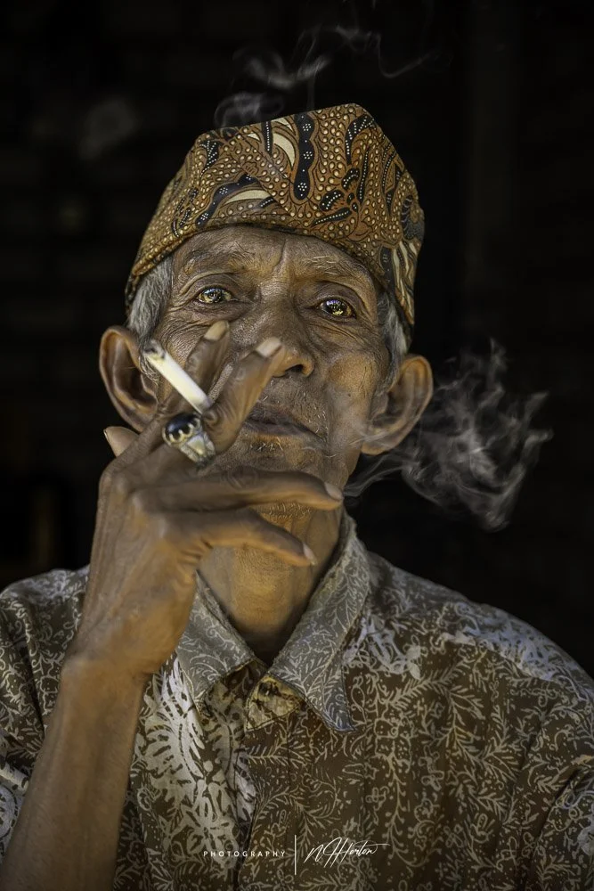 Portrait of Indonesian man in Flores