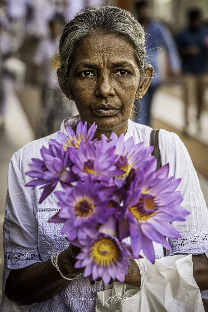 Portrait of Sri Lankan woman