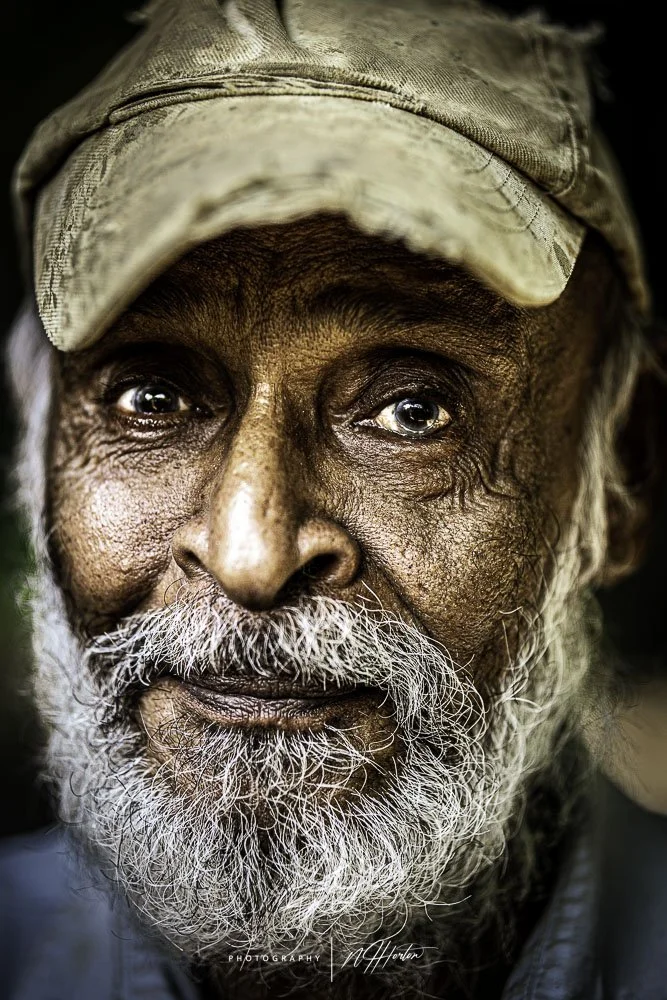 Portrait of Sri Lankan man in Kandy