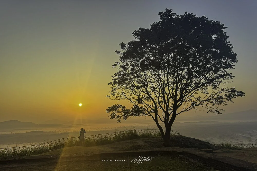 Surise-over-Sri-Lankan-Jungle-from-Sigiriya-Rock