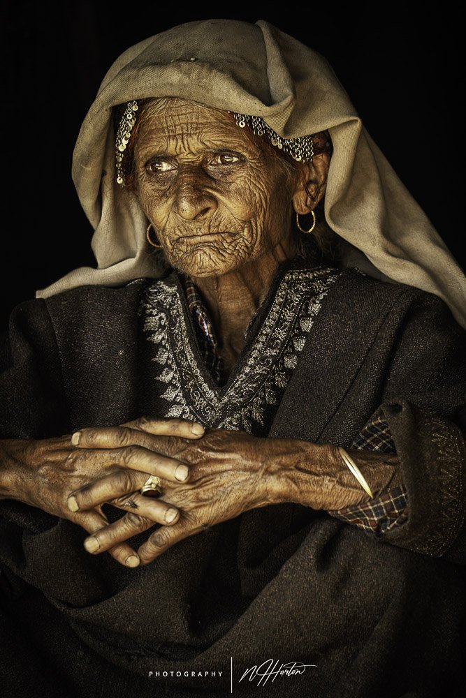 Kashmir nomadic grandmother