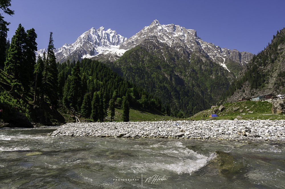Beautiful scenery of Sonamarg, Kashmir,India.