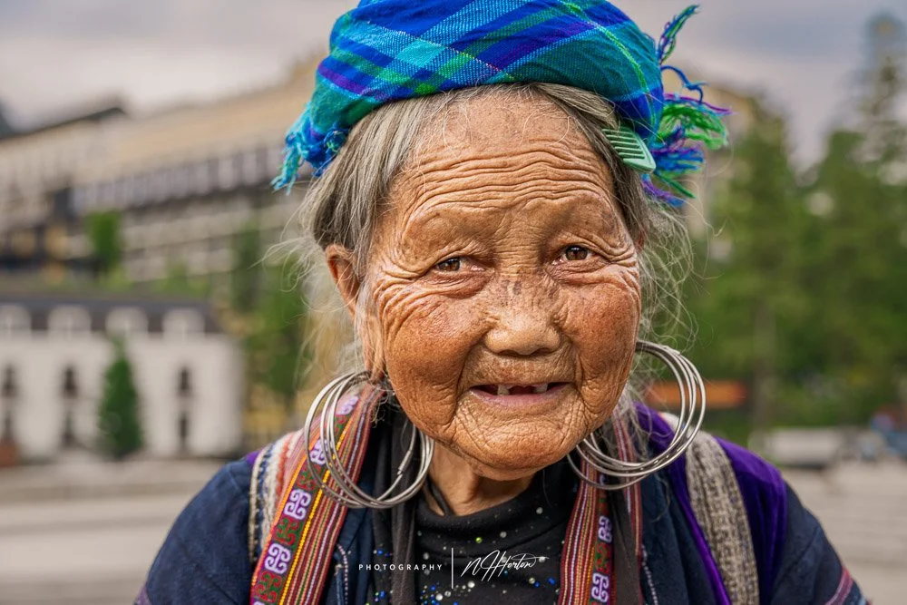 Black Hmong ethnic minority in Sapa, North Vietnam.