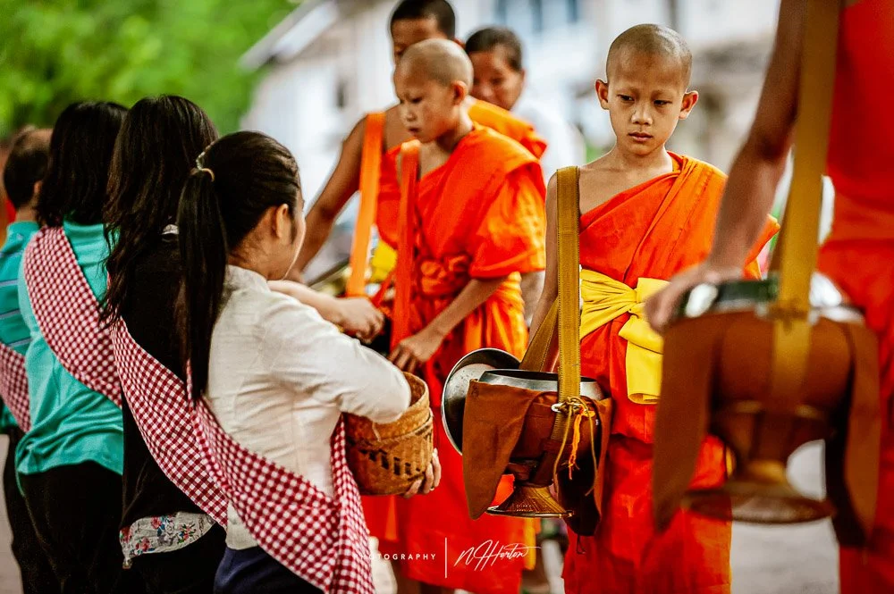 Tak Bat, Luang Prabang, Laos