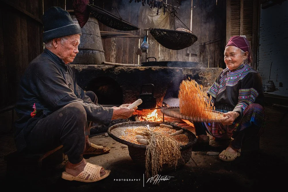 Ban Pho Village, Lao Cai, North Vietnam, Asia.