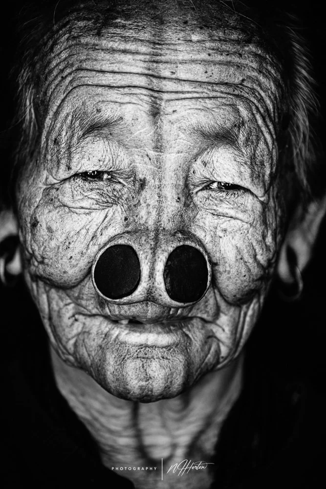 Portrait-of Aapatani-woman-Ziro-India