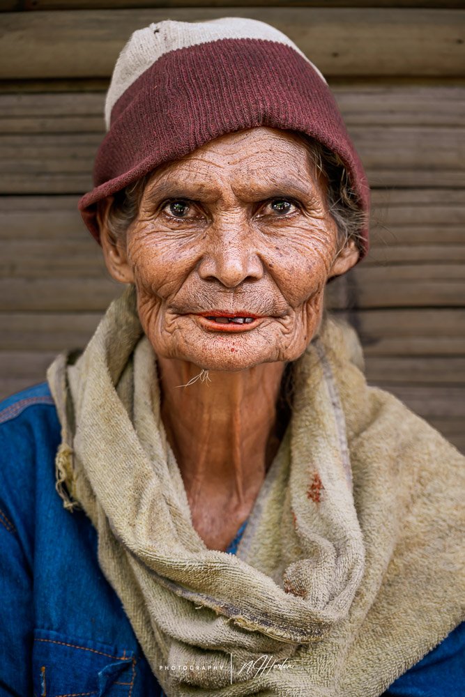 Portrait of Indonesian woman in Flores