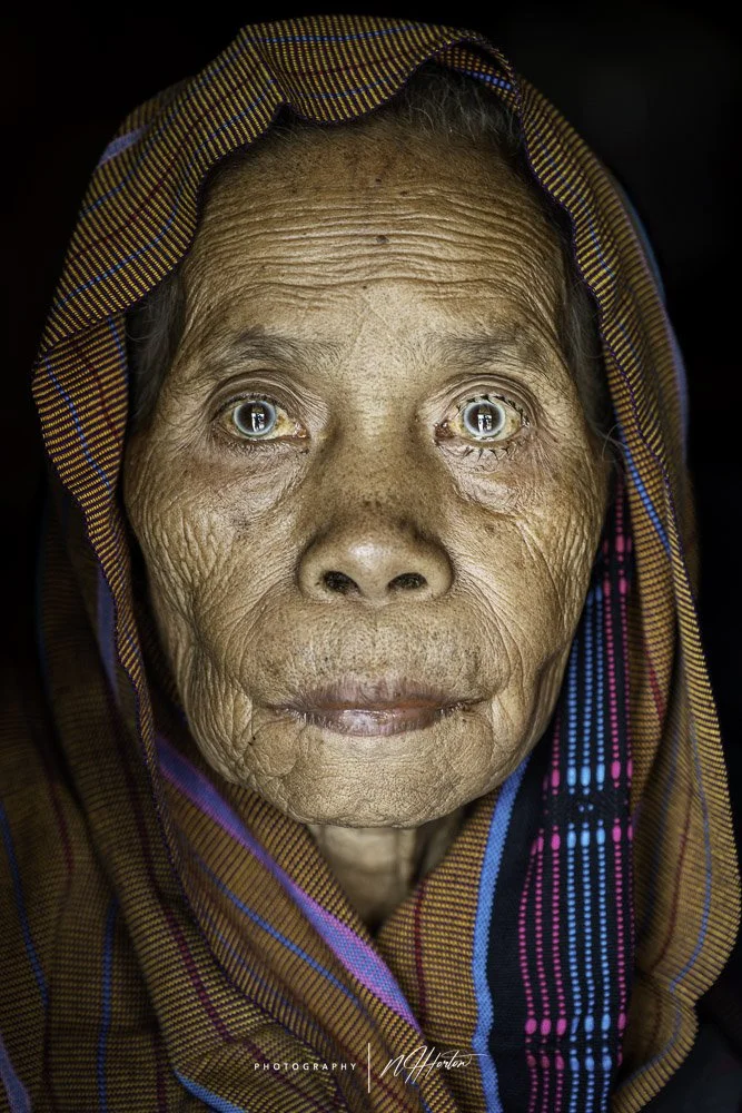 Portrait of Indonesian woman in Flores