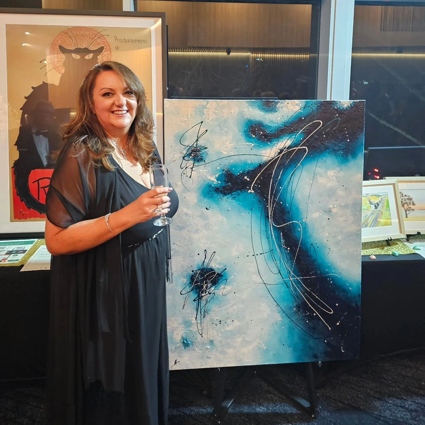 Fabulous night celebrating 10 years of the @markhughesfoundation ❤️