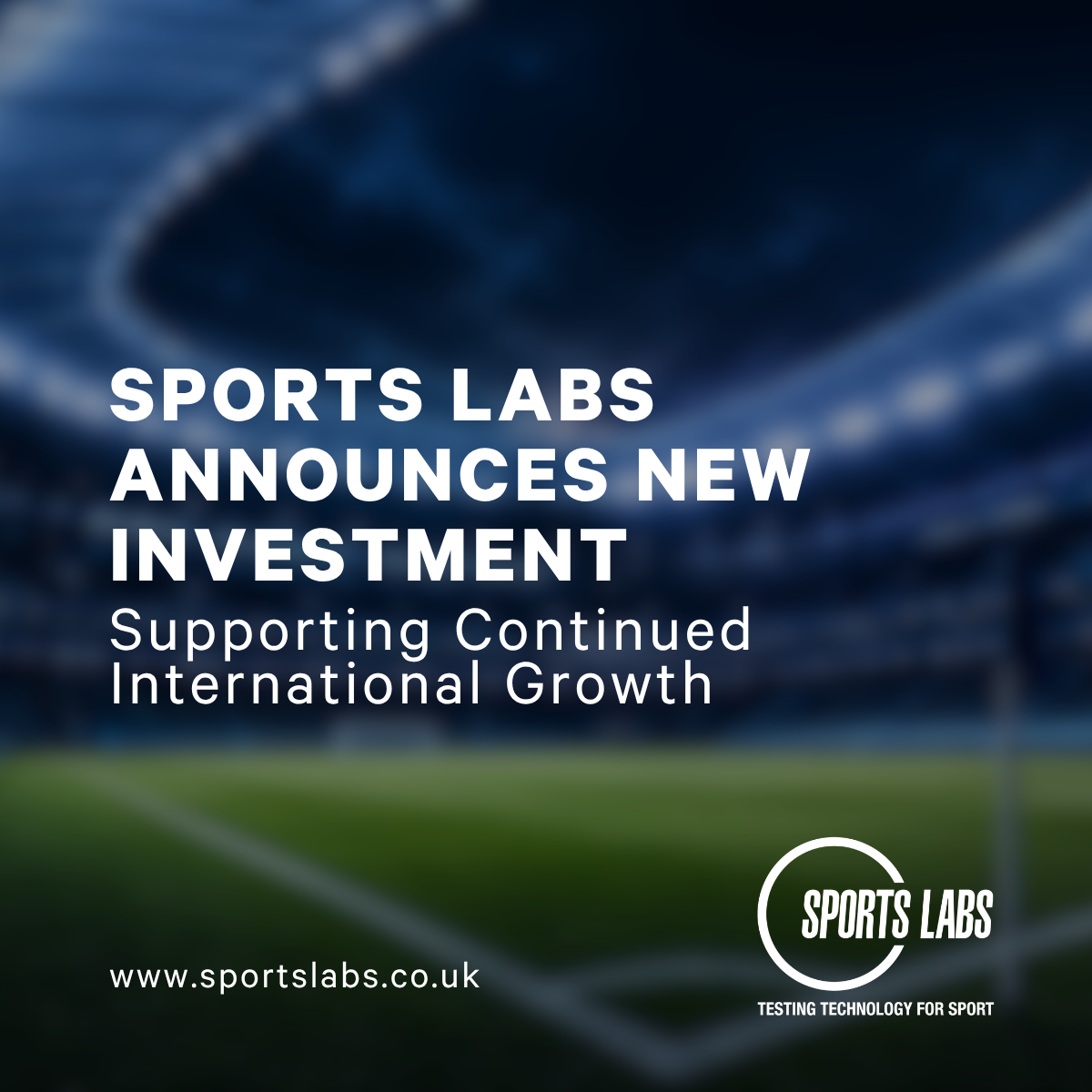 Sports Labs Announces New Investment Supporting Continued International Growth
