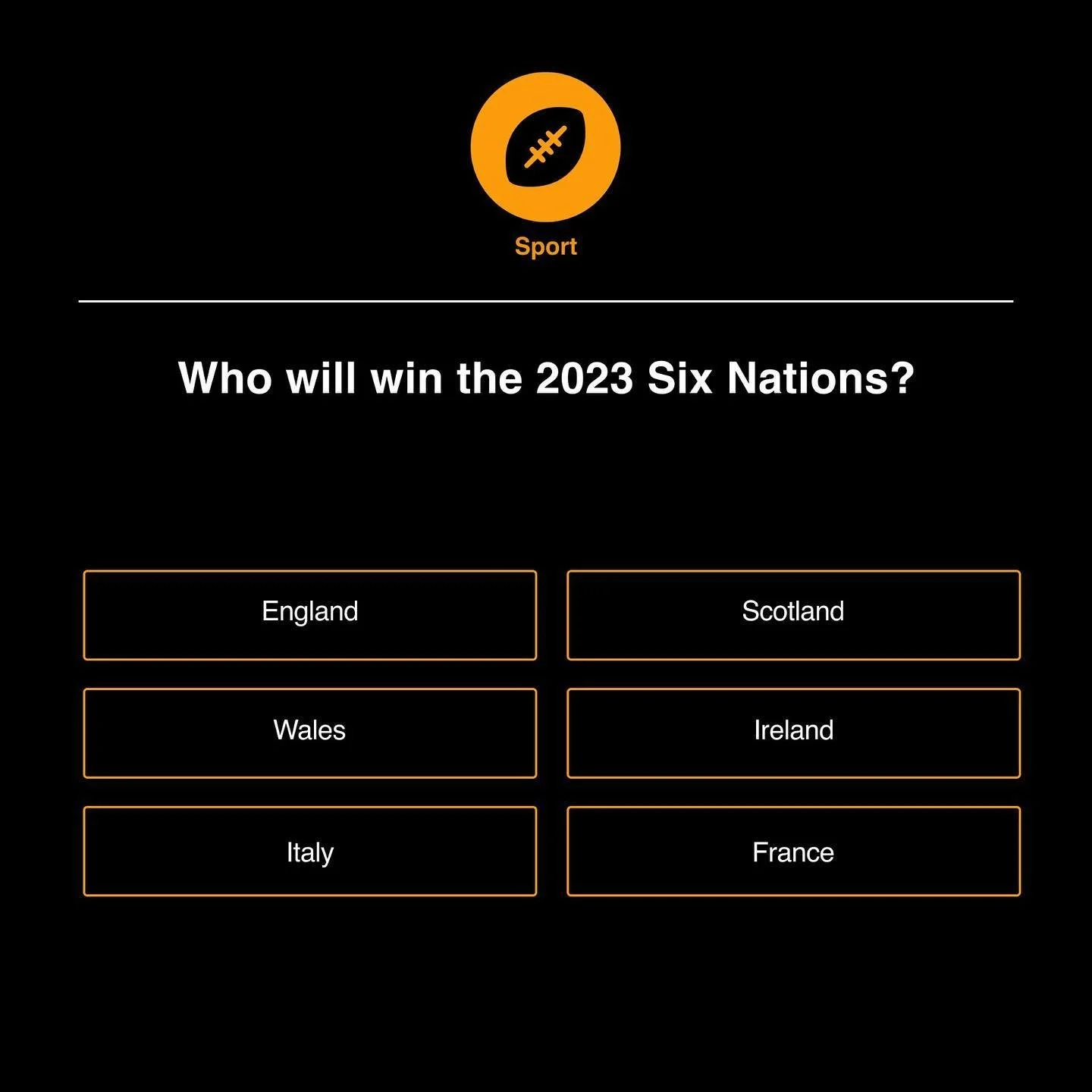 Who will win the 2023 Six Nations?
#sixnations #rugby #sport