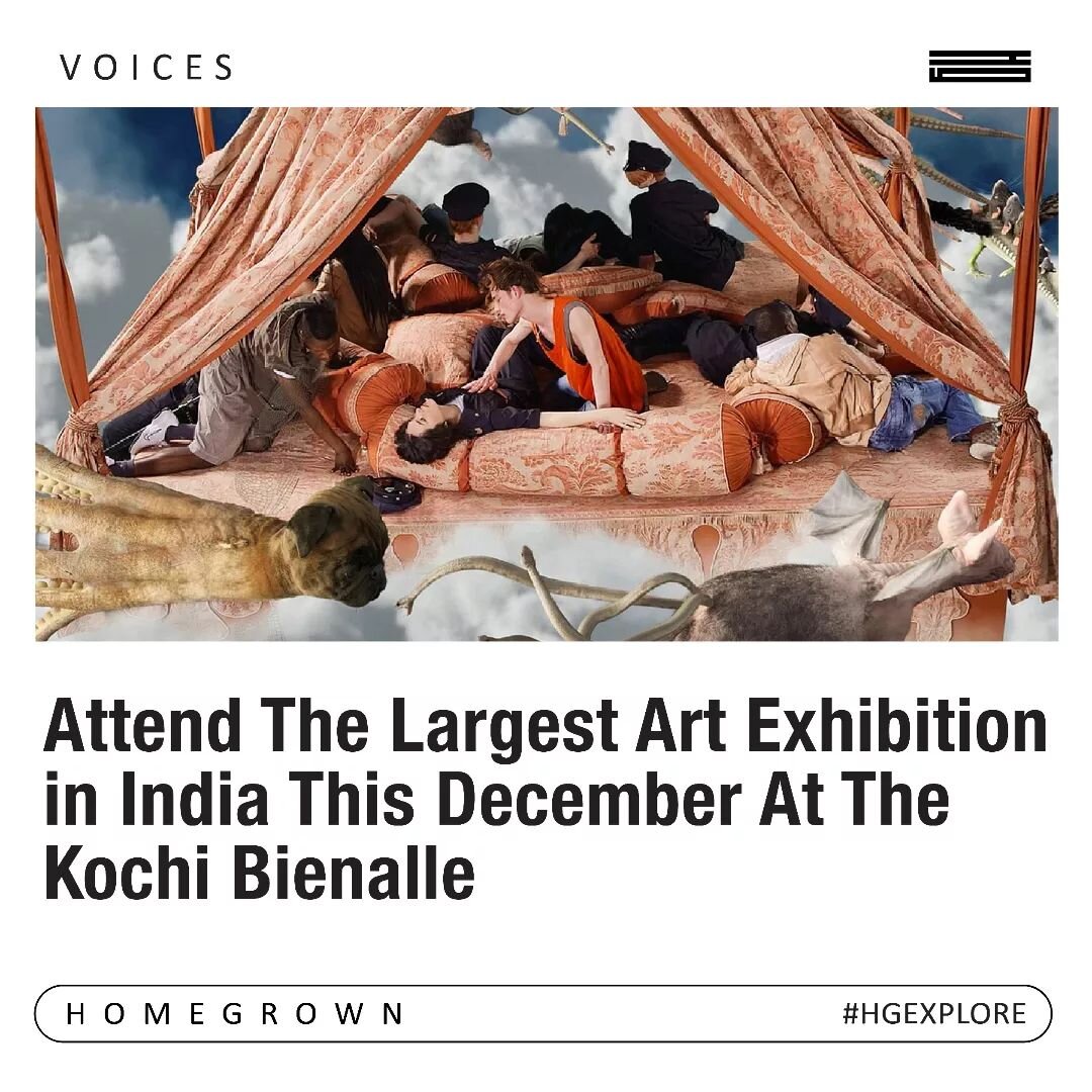 The Kochi-Muziris Biennale seeks to invoke the historic cosmopolitan legacy of the modern metropolis of Kochi, and its legendary predecessor, the ancient port of Muziris. @kochibiennale

Along with the exhibition, the Biennale offers a rich program o