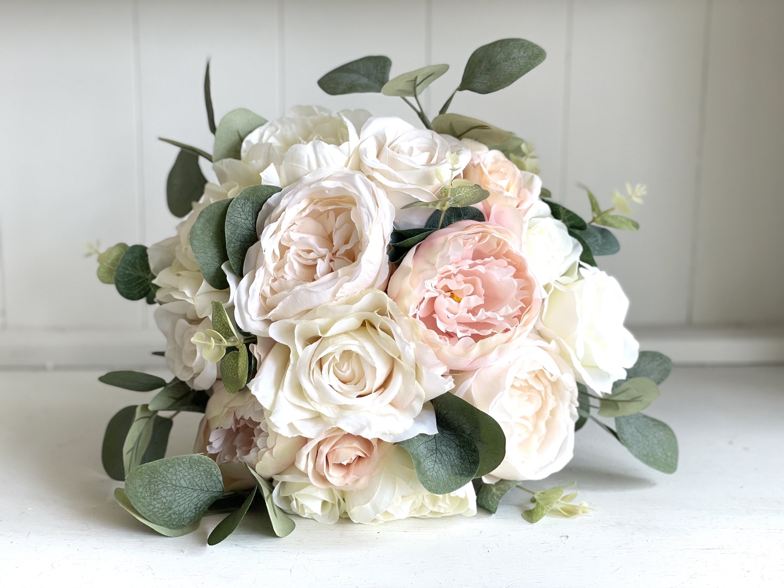 Blush Pink and Ivory Wedding Flower ...