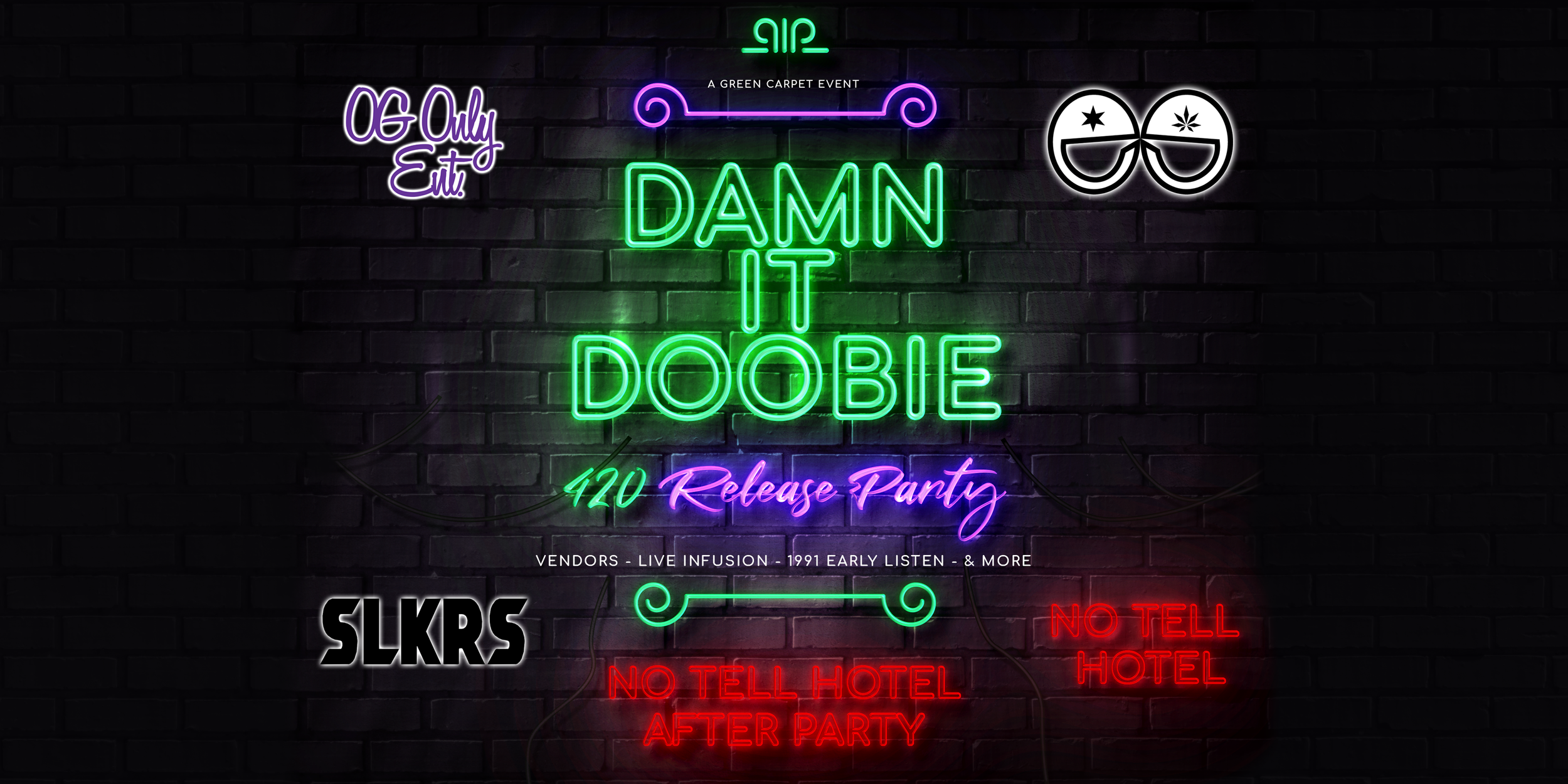 Damnitdoobie 420 Release Party