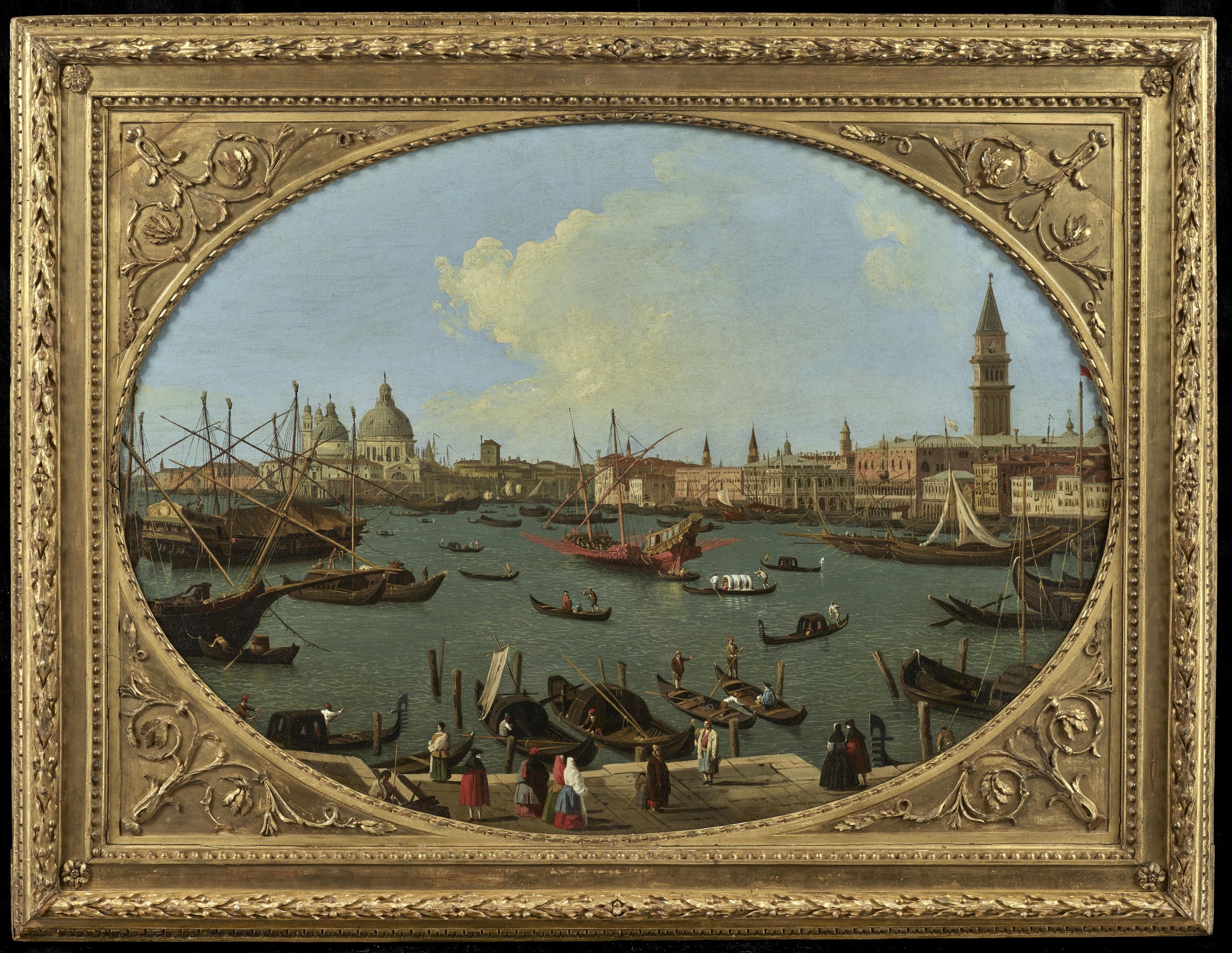 CIRCLE OF GIOVANNI ANTONIO CANAL called CANALETTO (Venice 1697 - 1768) Venice: The Bacino di San Marco