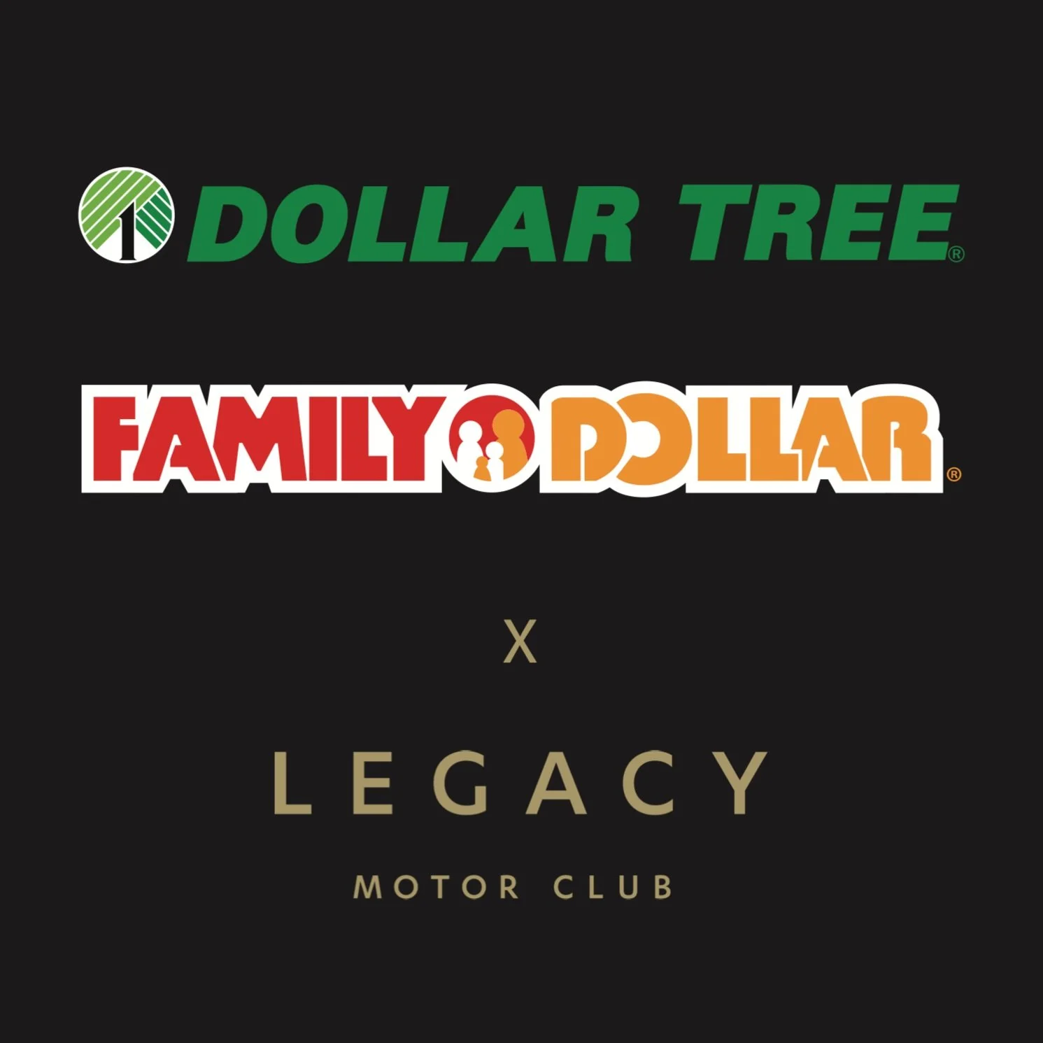 DOLLAR TREE AND FAMILY DOLLAR ANNOUNCE SPONSORSHIP OF LEGACY MOTOR CLUB™ IN MULTI-YEAR AGREEMENT FOR NASCAR CUP SERIES