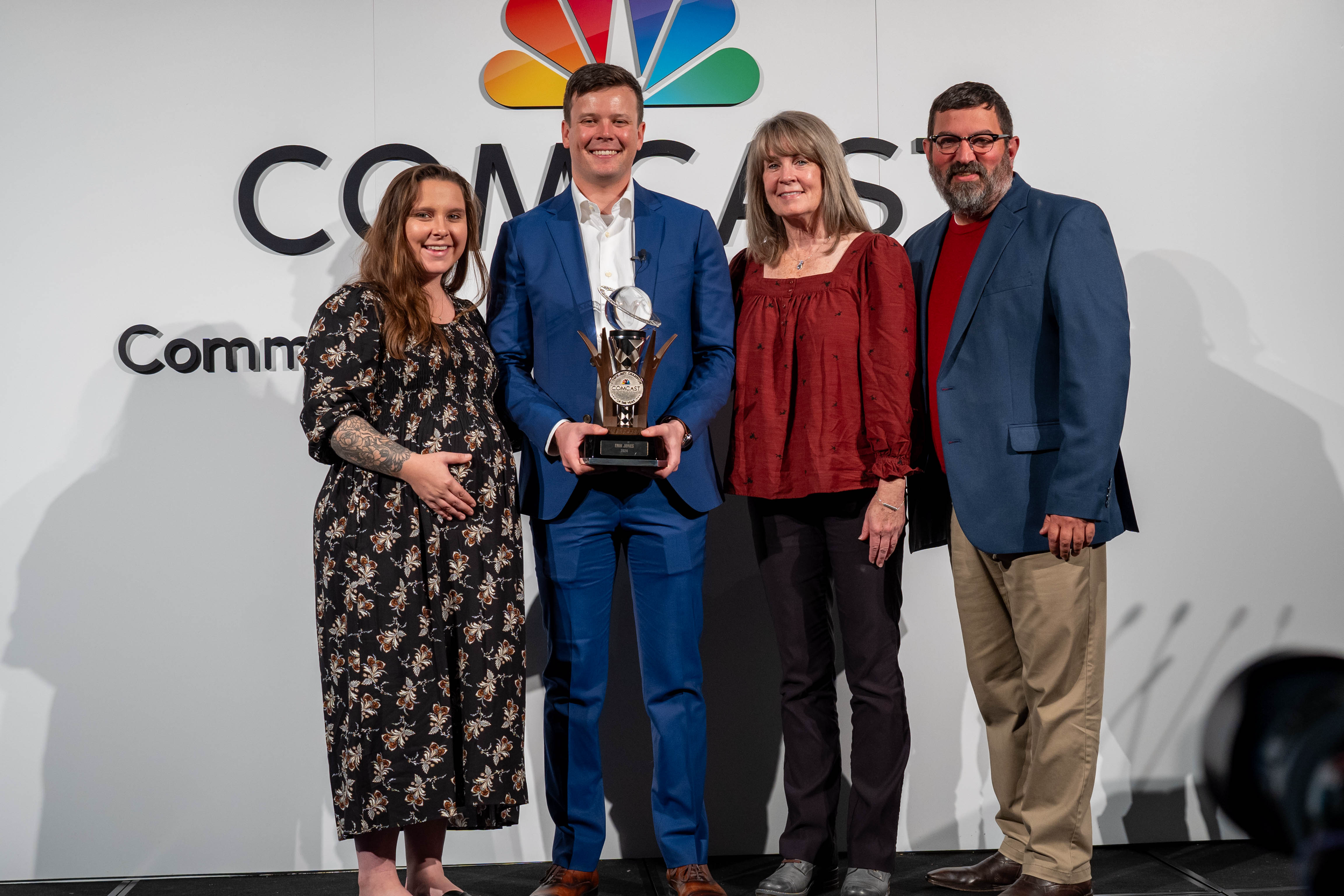 LEGACY MOTOR CLUB'S ERIK JONES NAMED 2024 COMCAST COMMUNITY CHAMPION OF THE YEAR