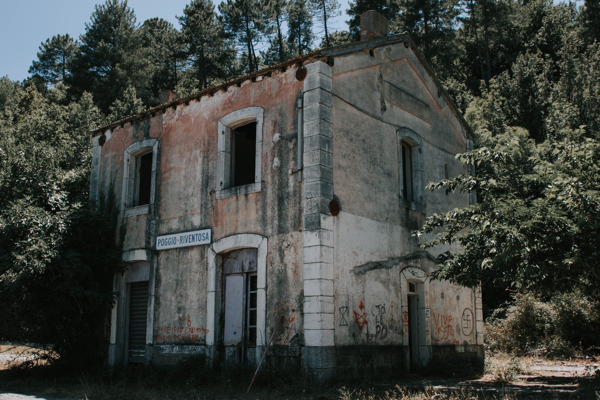 La gare de Poggio de Venaco