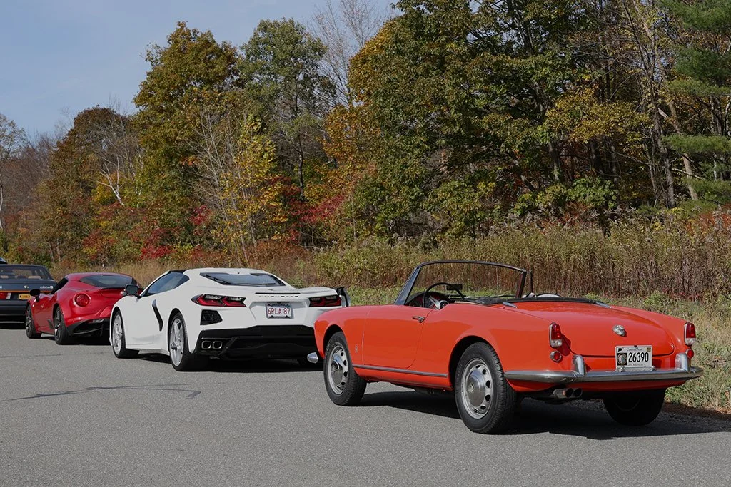 The older and the newer cars