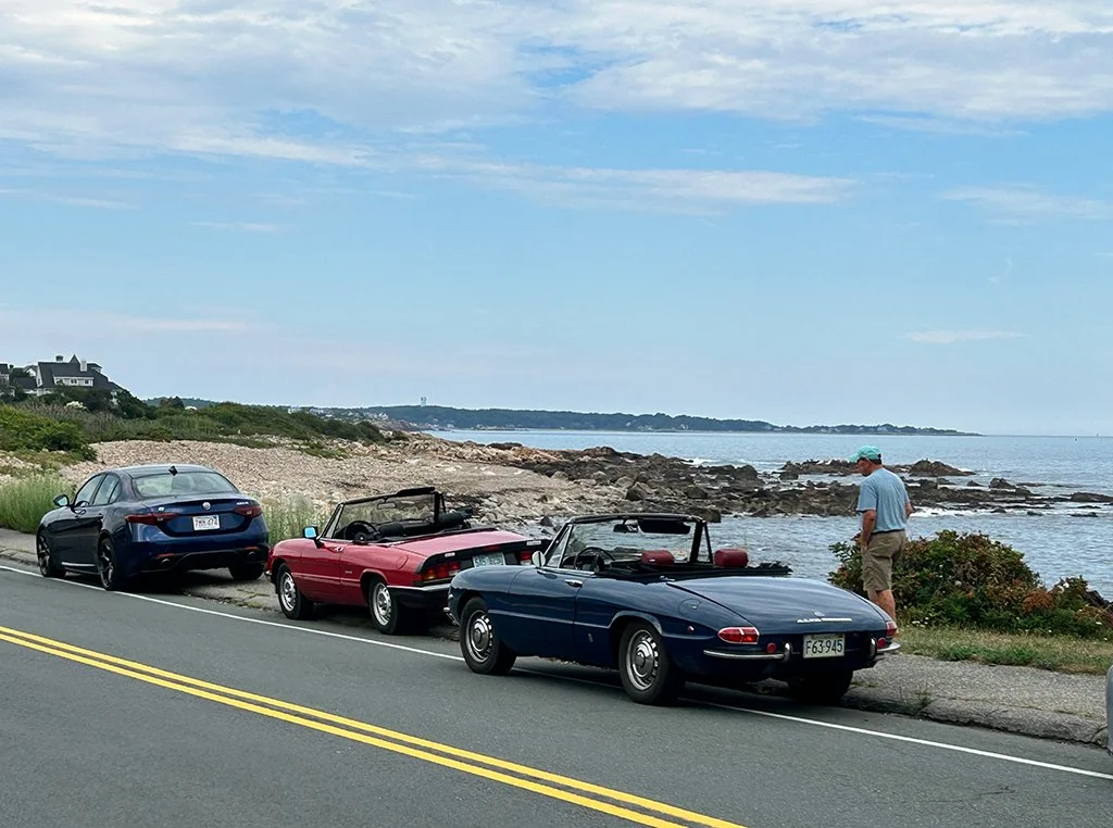 A stop along the coast during the Ramble