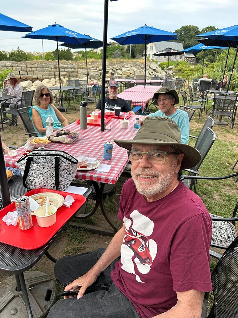 Pre-cruise dining at the Lobster Pool Restaurant