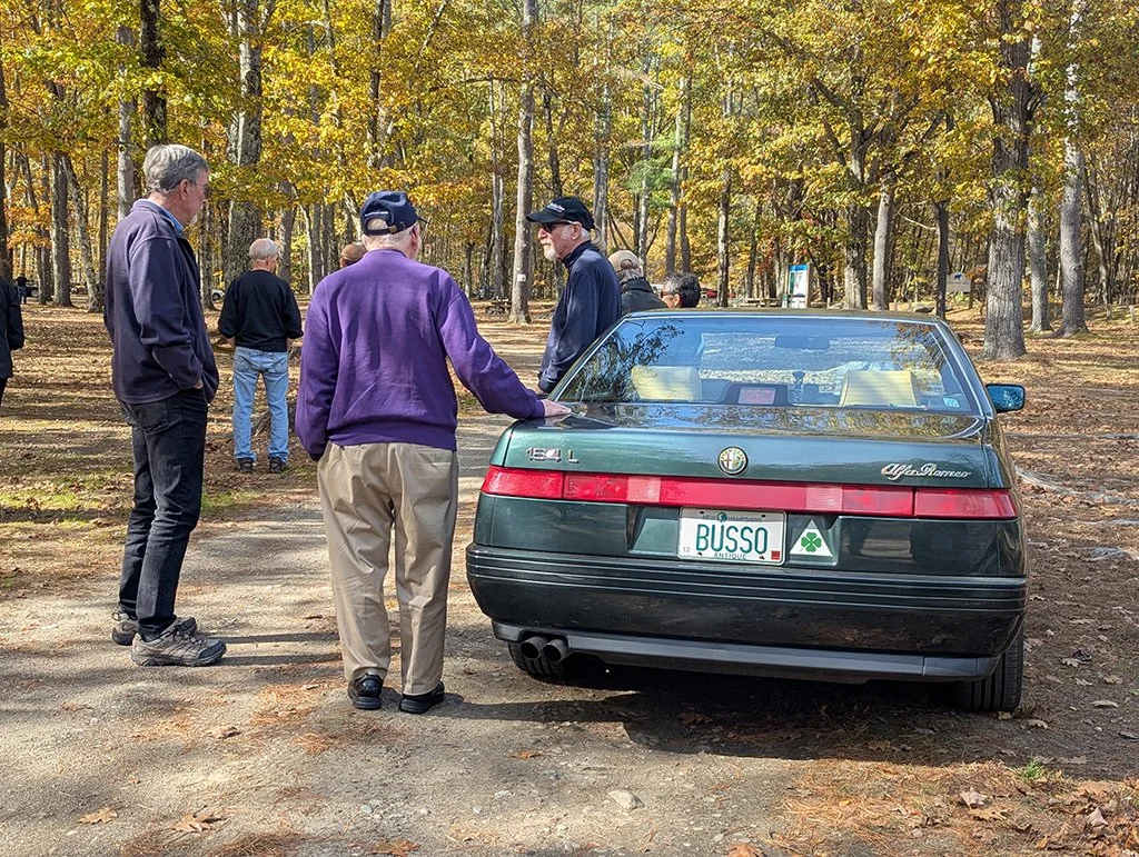 More shooting the breeze at the picnic area