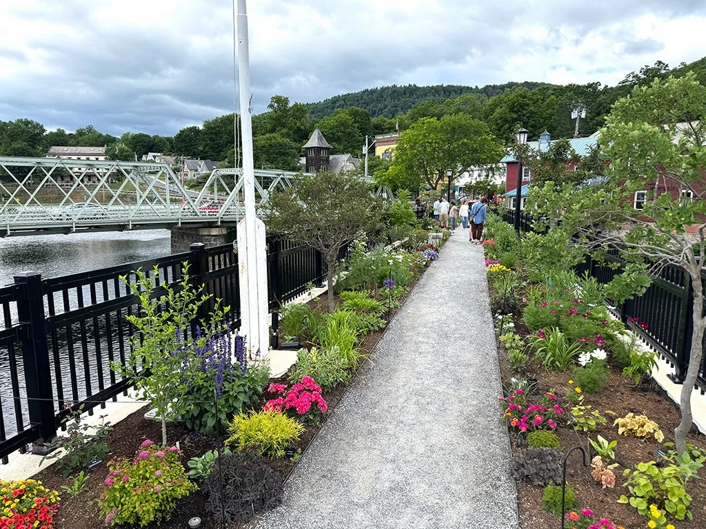 Bridge of Flowers in Shelburne Falls