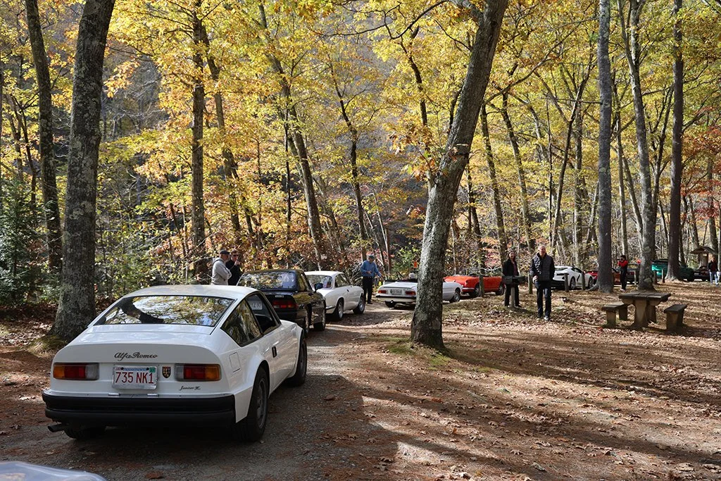 We pull into the picnic area