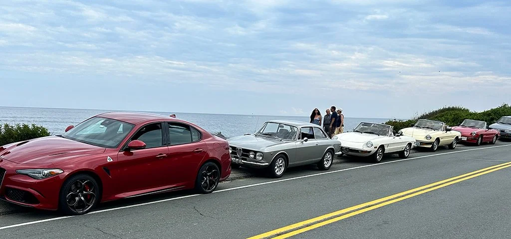 A stop along the coast during the Ramble