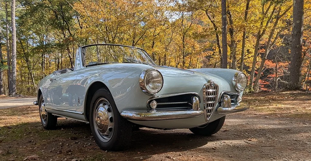 Beautiful shot of John Della Torre's Giulietta at the Picnic Area