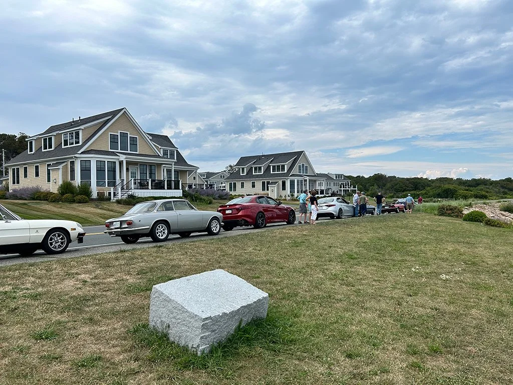 A stop along the coast during the Ramble
