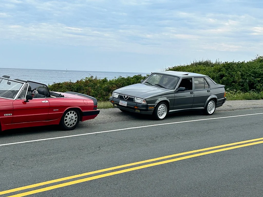A stop along the coast during the Ramble