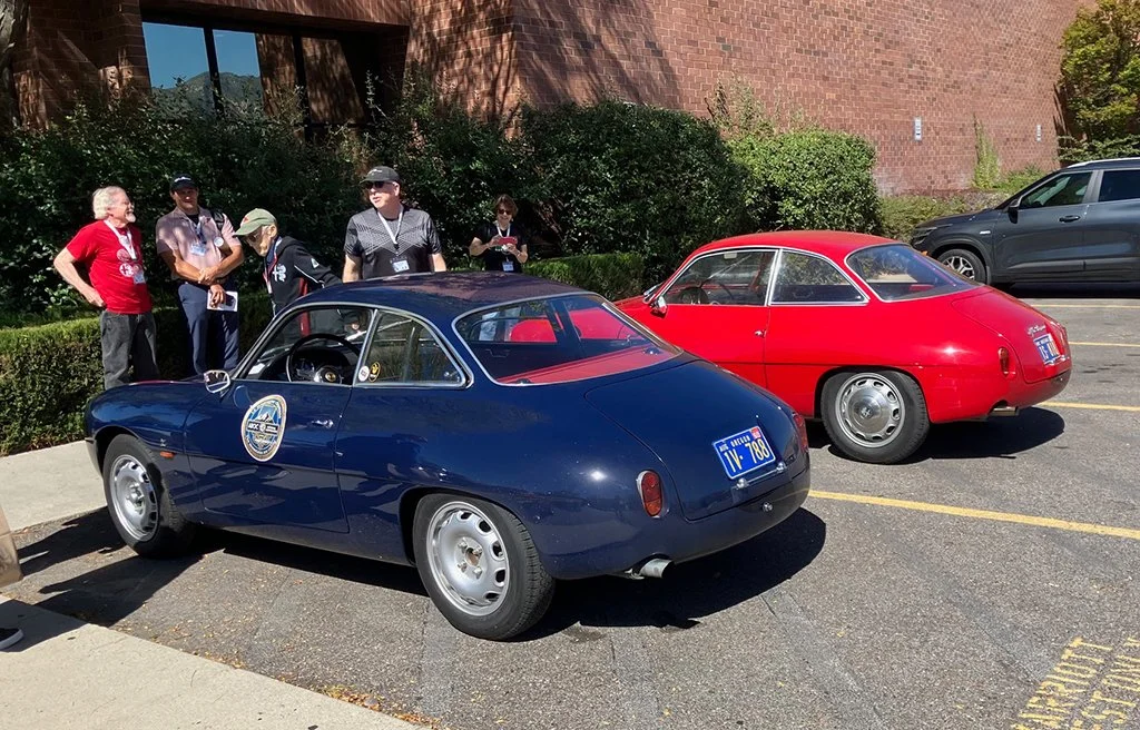 Two Giulietta SZs