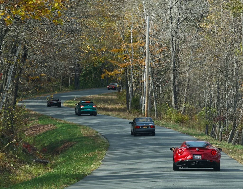 Our cohort on the road