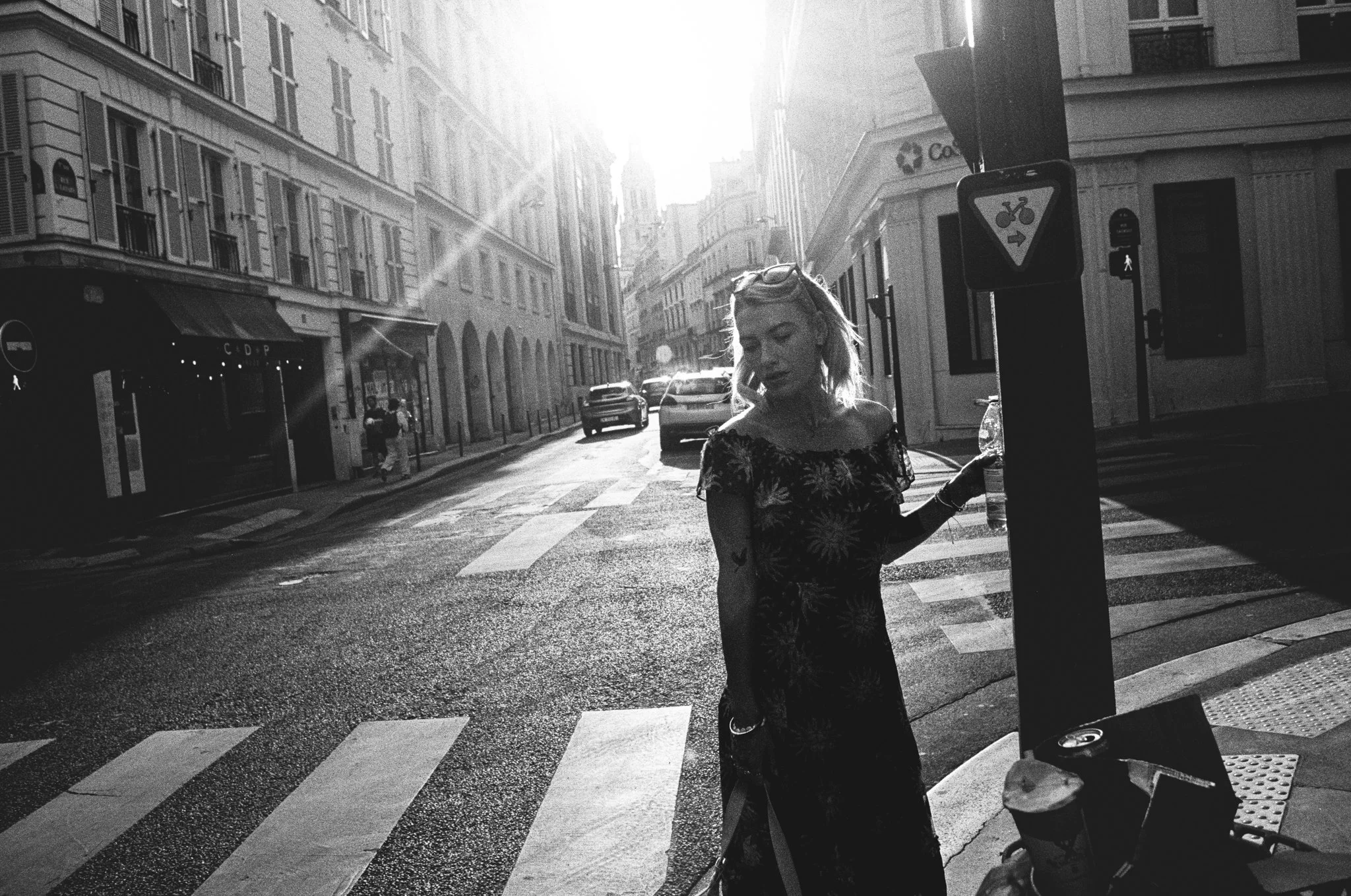 Personal Work: Elle in Paris, on film