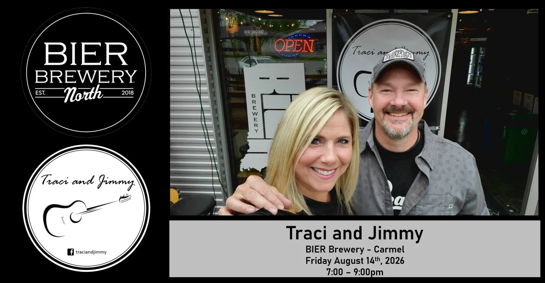 Traci and Jimmy - BIER Brewery Carmel