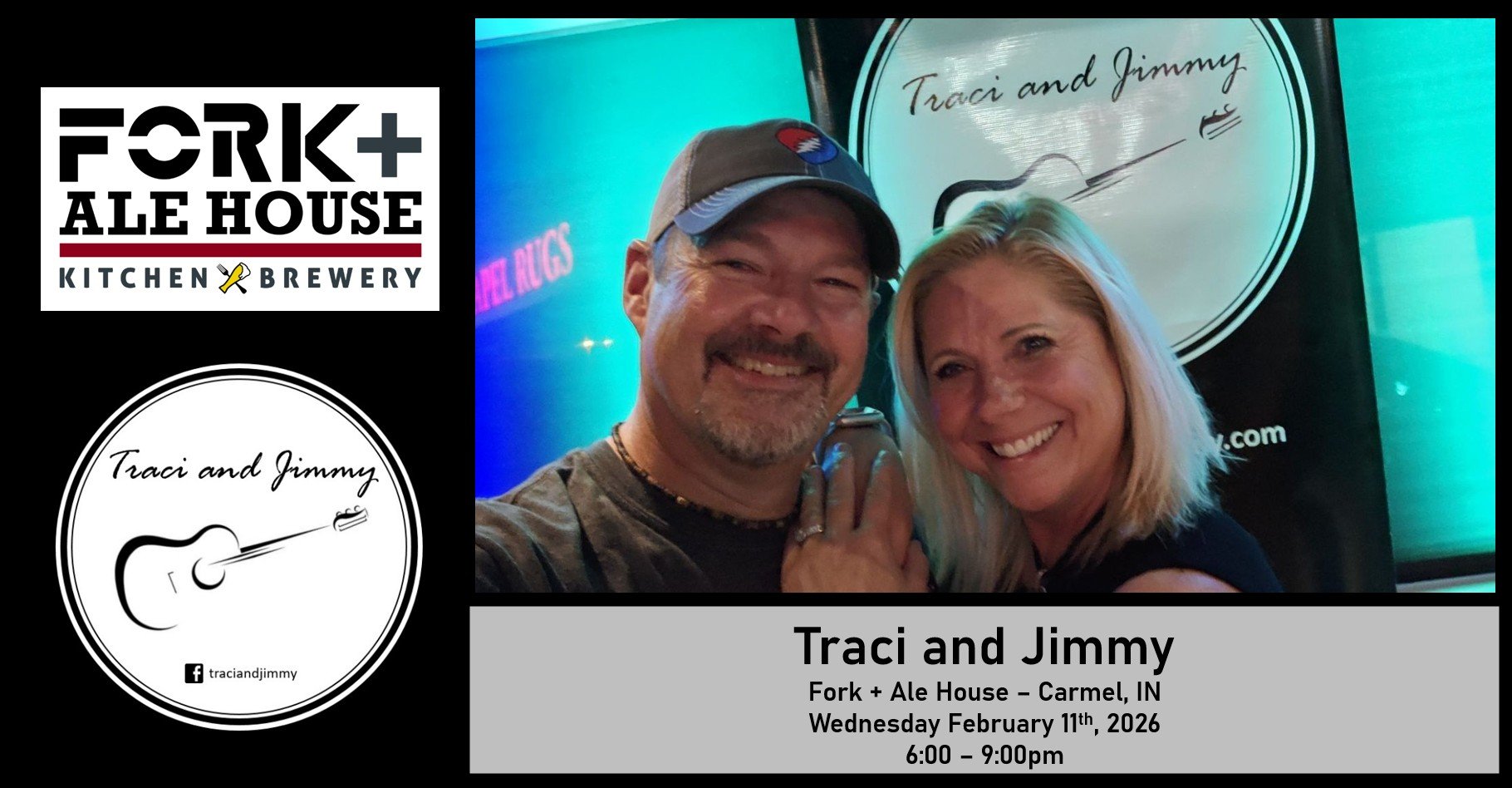 Traci and Jimmy - Fork + Ale House (Carmel)