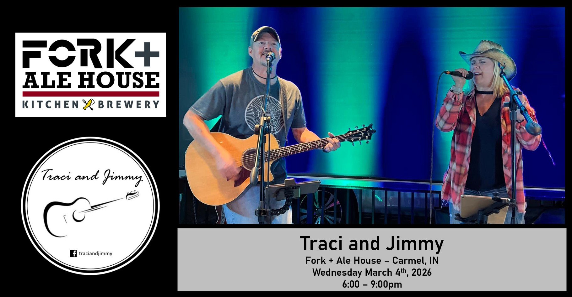 Traci and Jimmy - Fork + Ale House (Carmel)