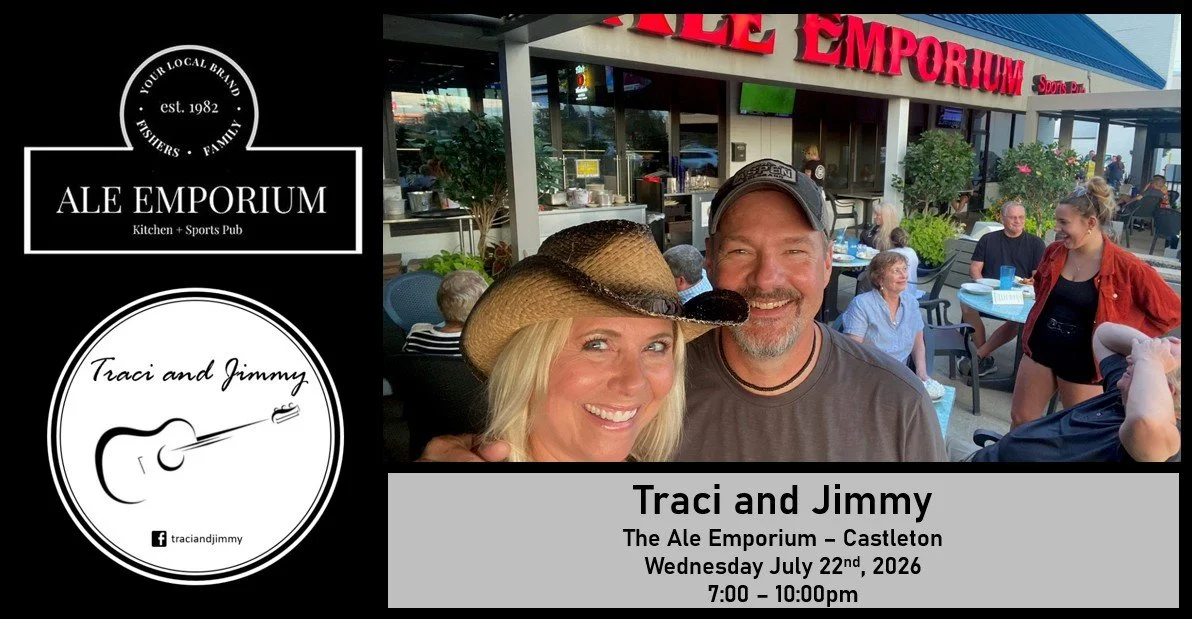 Traci and Jimmy - Ale Emporium Castleton (patio)