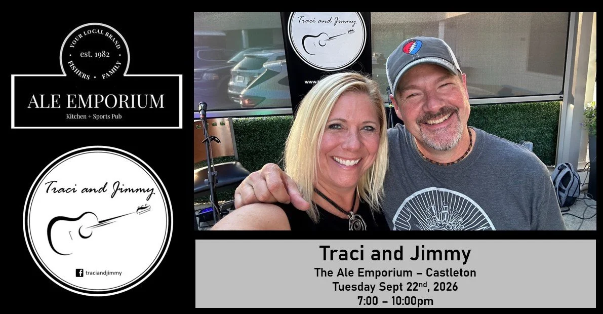 Traci and Jimmy - Ale Emporium Castleton (patio)