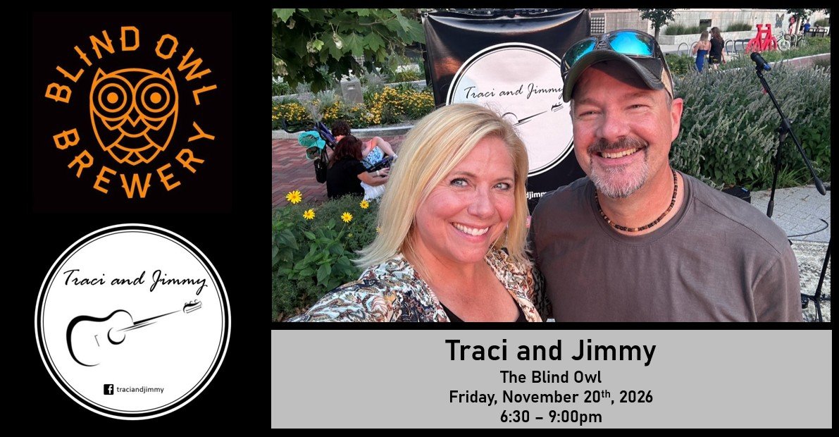 Traci and Jimmy - Blind Owl Brewery 