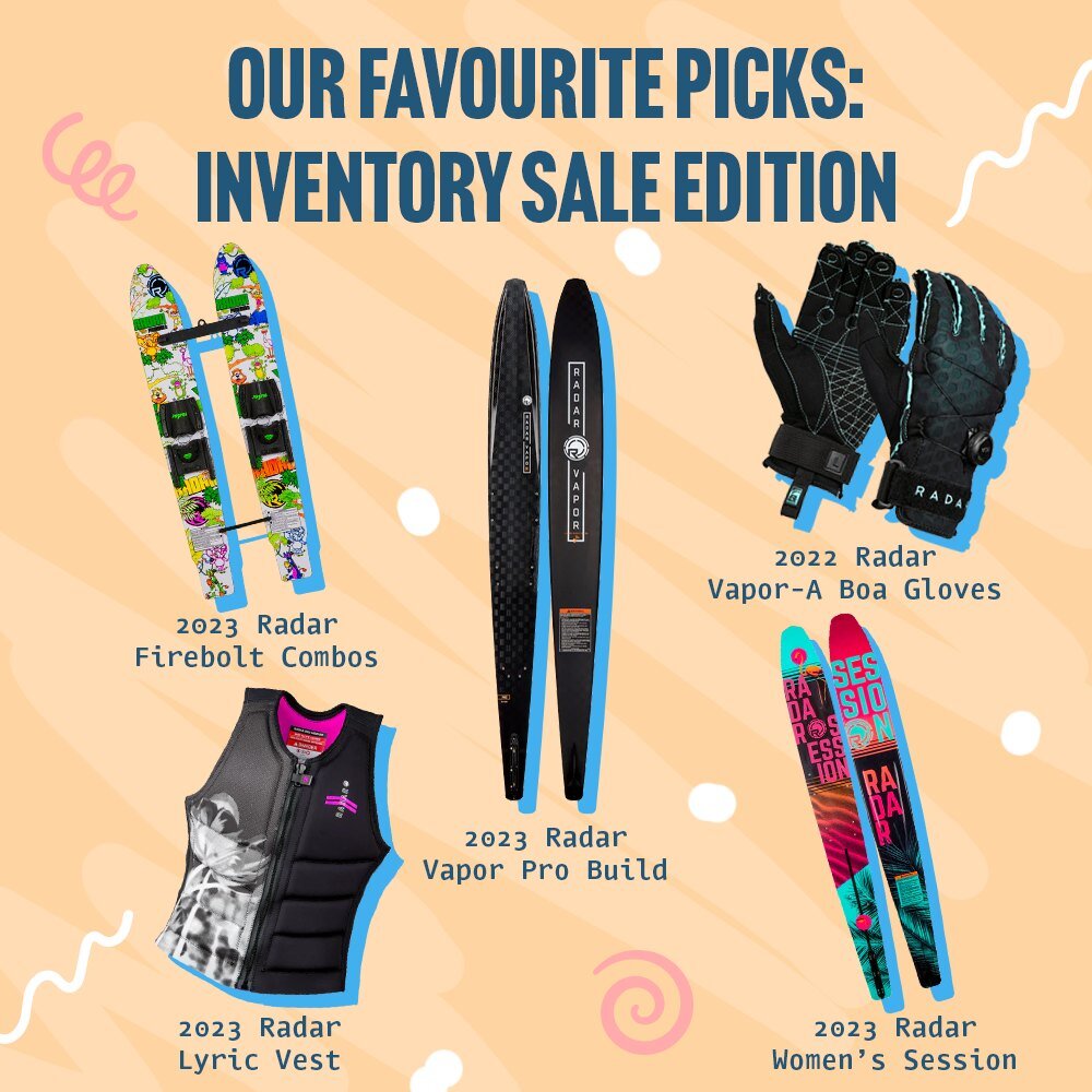 Dive into deals at shopmcclintocks.com 💦

We've handpicked our favourite Radar Skis  items just for you 👌 Check out these deals and discover top-notch gear at unbeatable prices. Link in bio to shop NOW.  #McClintocksFavorites #InventorySaleSpecial