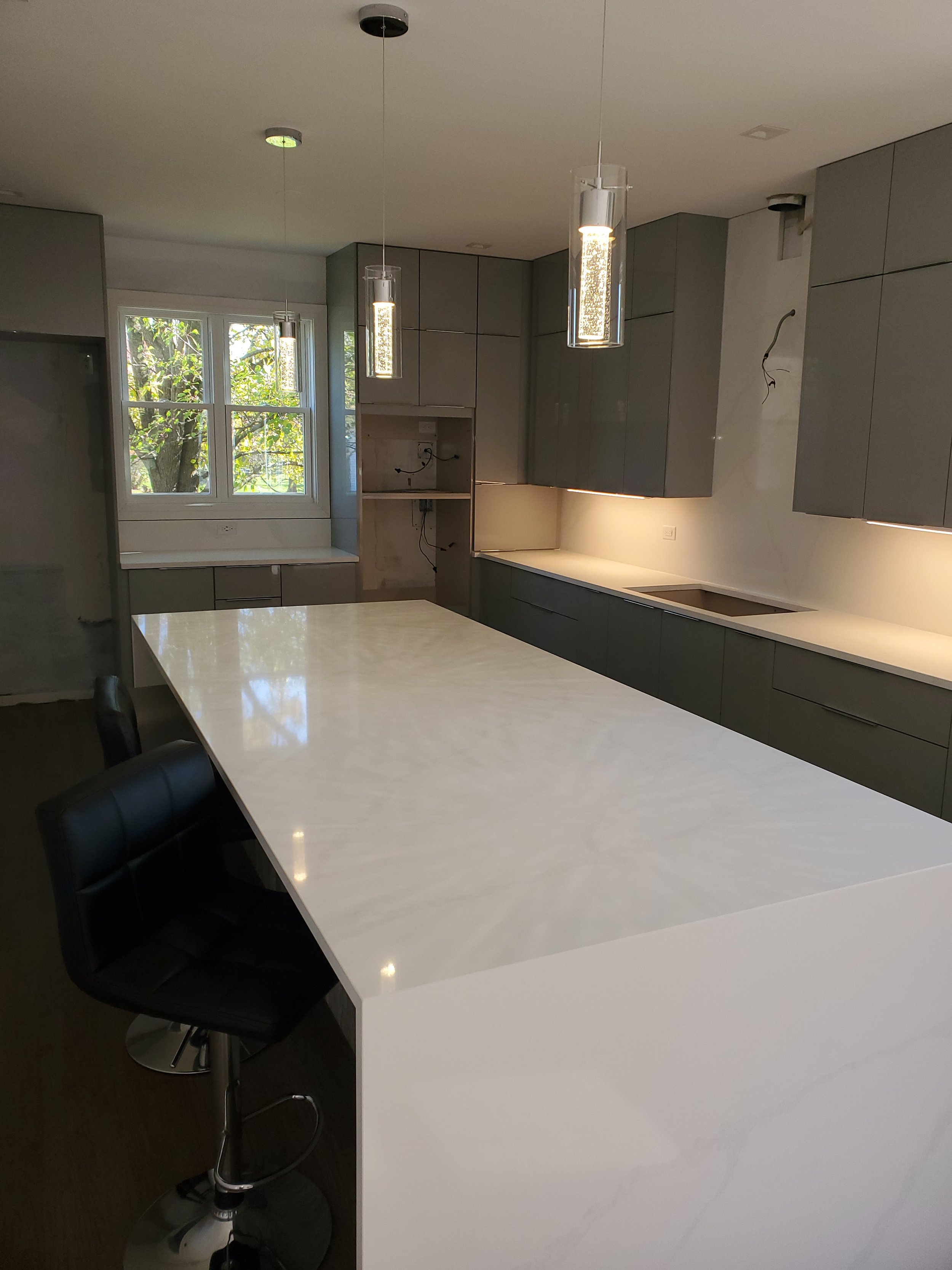 Modern Kitchen Remodel by Crs business corporation project photo 2